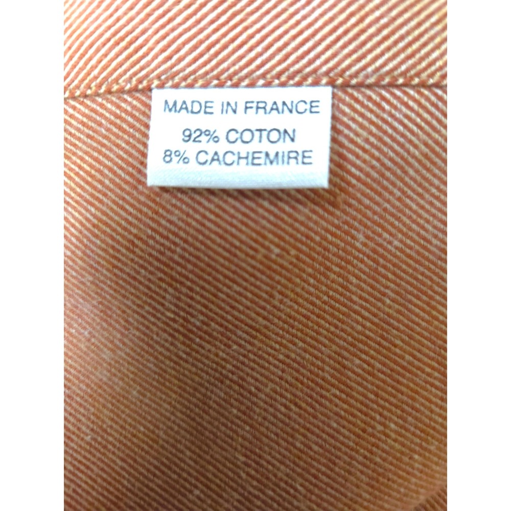 Liste Rouge Sur Mesure Paris Mens XL Cotton Cashmere Shirt France - Picture 7 of 12
